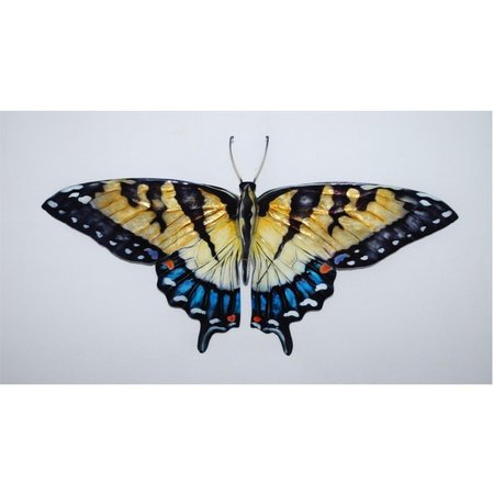 ECO STYLE HOME Eangee Home Design esh130 Butterfly Wall Decor Gold & Blue m2053